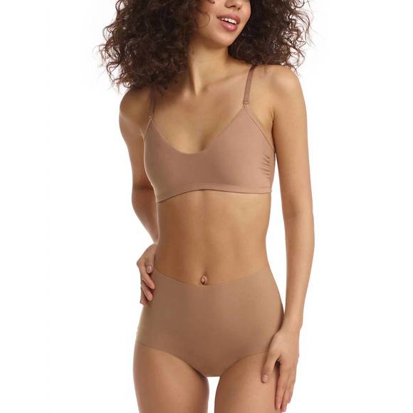 NEW COMMANDO butter high rise panty in toffee - Picture 1 of 3